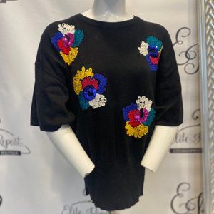 Escada Sequin Sz S/M Sweater